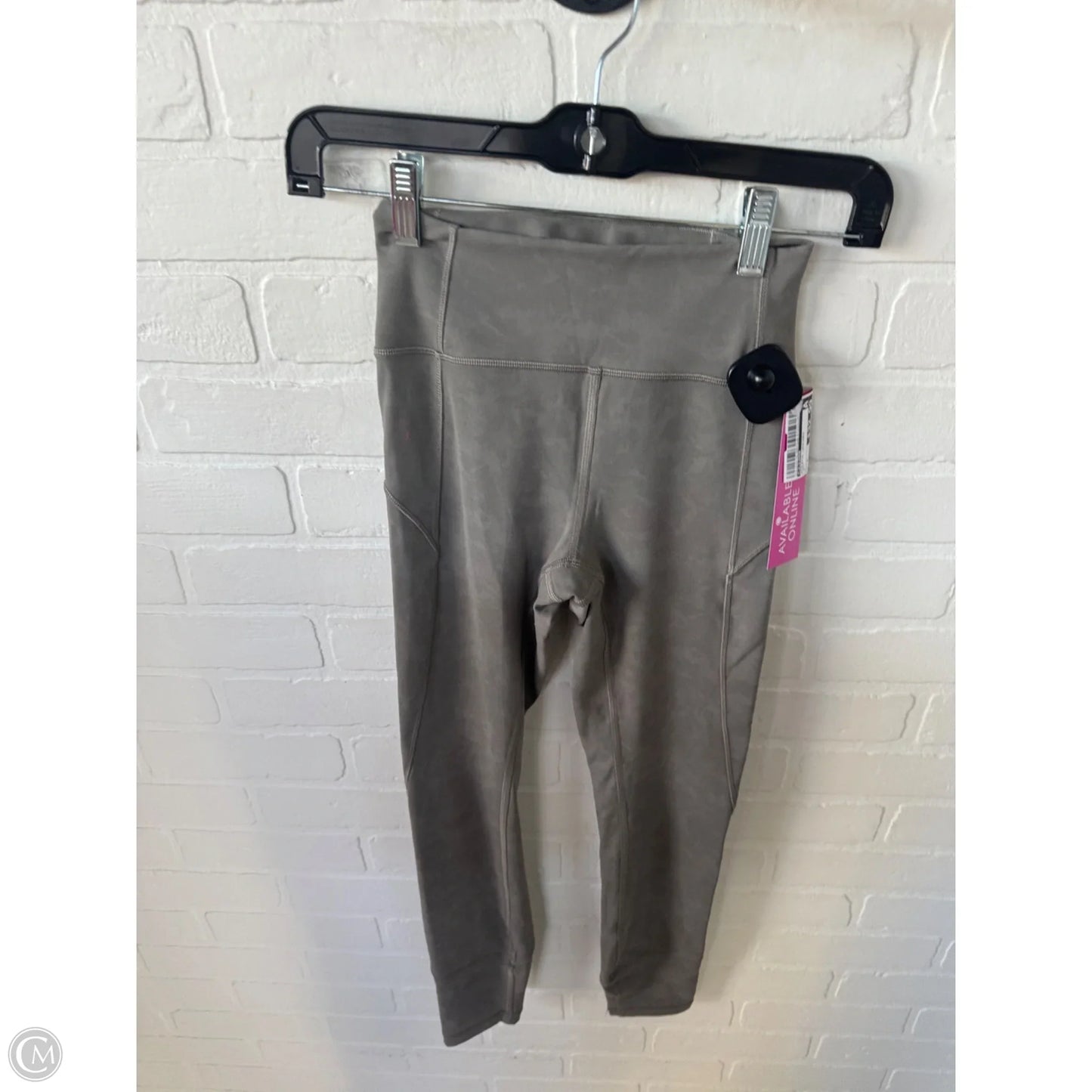 Athletic Leggings By Lululemon In Grey, Size: 2