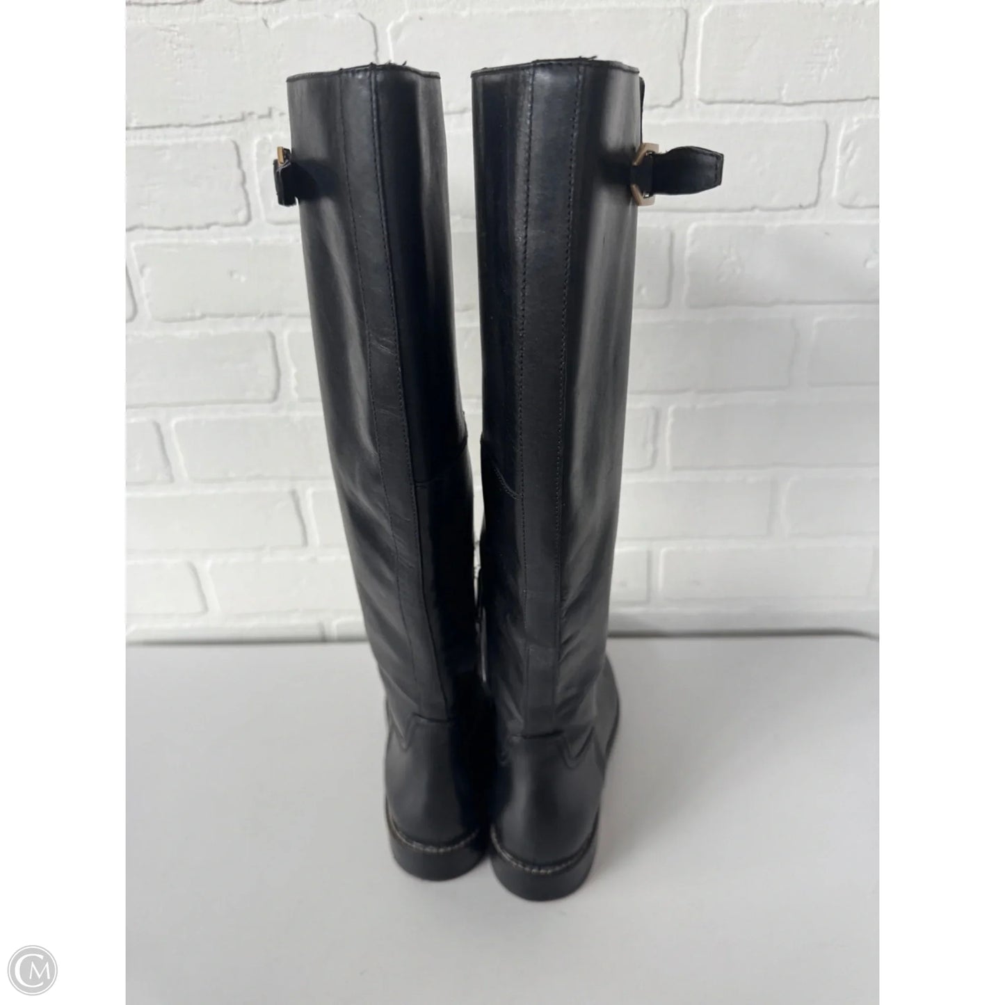 Boots Knee Flats By Cole-haan In Black, Size: 7.5