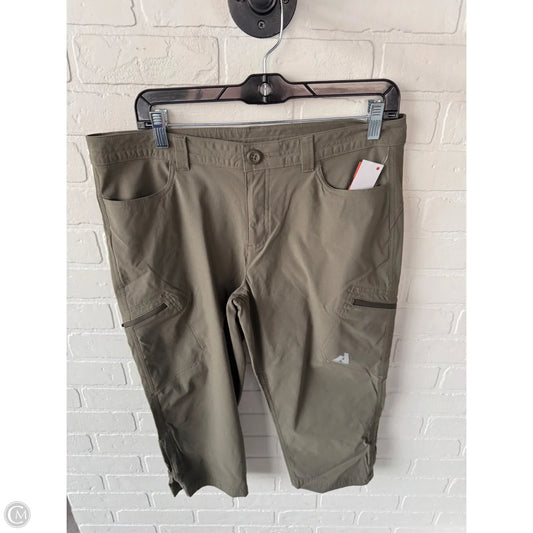 Capris By Eddie Bauer In Green, Size: 12