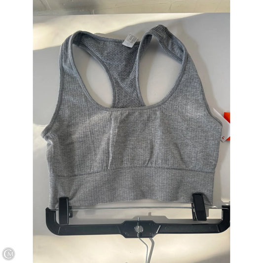 Athletic Bra By 90 Degrees By Reflex In Grey, Size: Xl