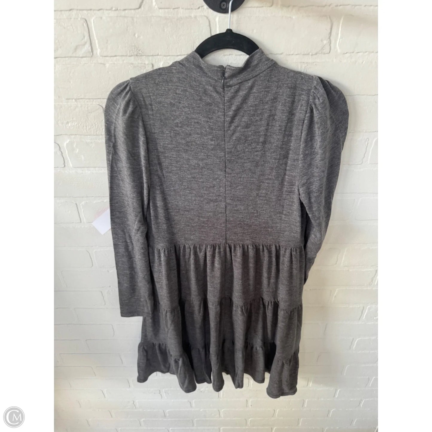 Dress Casual Short By Ann Taylor In Grey, Size: Xsp