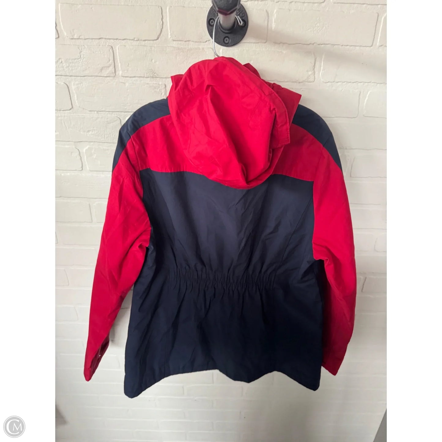 Coat Other By Tommy Hilfiger In Blue & Red, Size: L