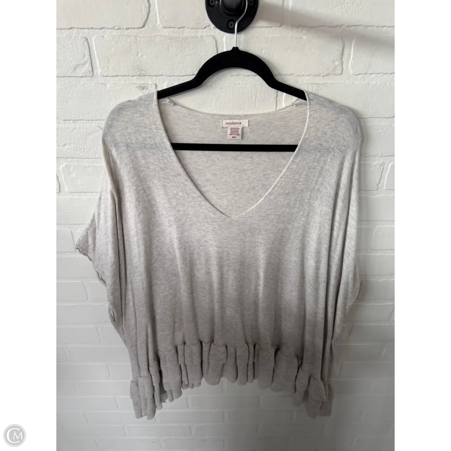 Poncho By Sundance In Tan, Size: M