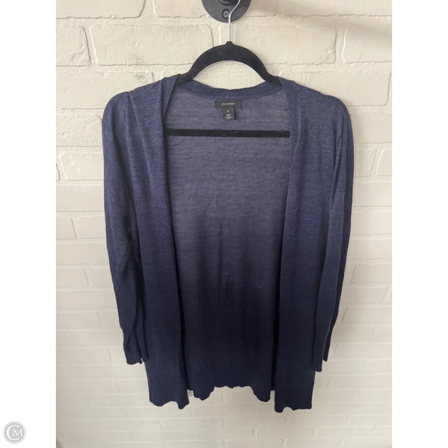 Cardigan By Halogen In Blue, Size: M