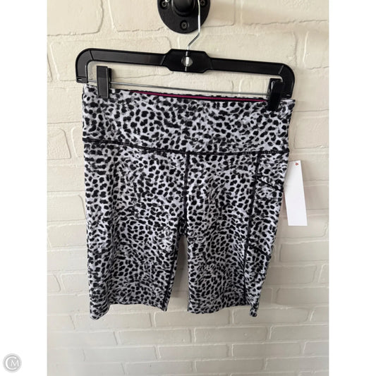 Athletic Shorts By Calvin Klein In Black & White, Size: 8