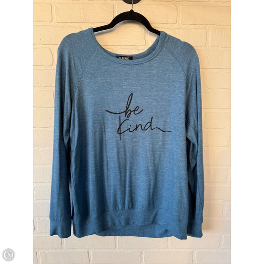 Sweatshirt Crewneck By Buffalo David Bitton In Blue, Size: M