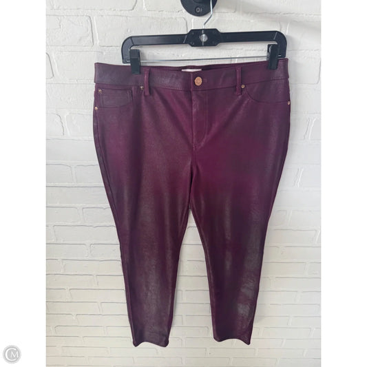 Pants Other By Chicos In Purple, Size: 8
