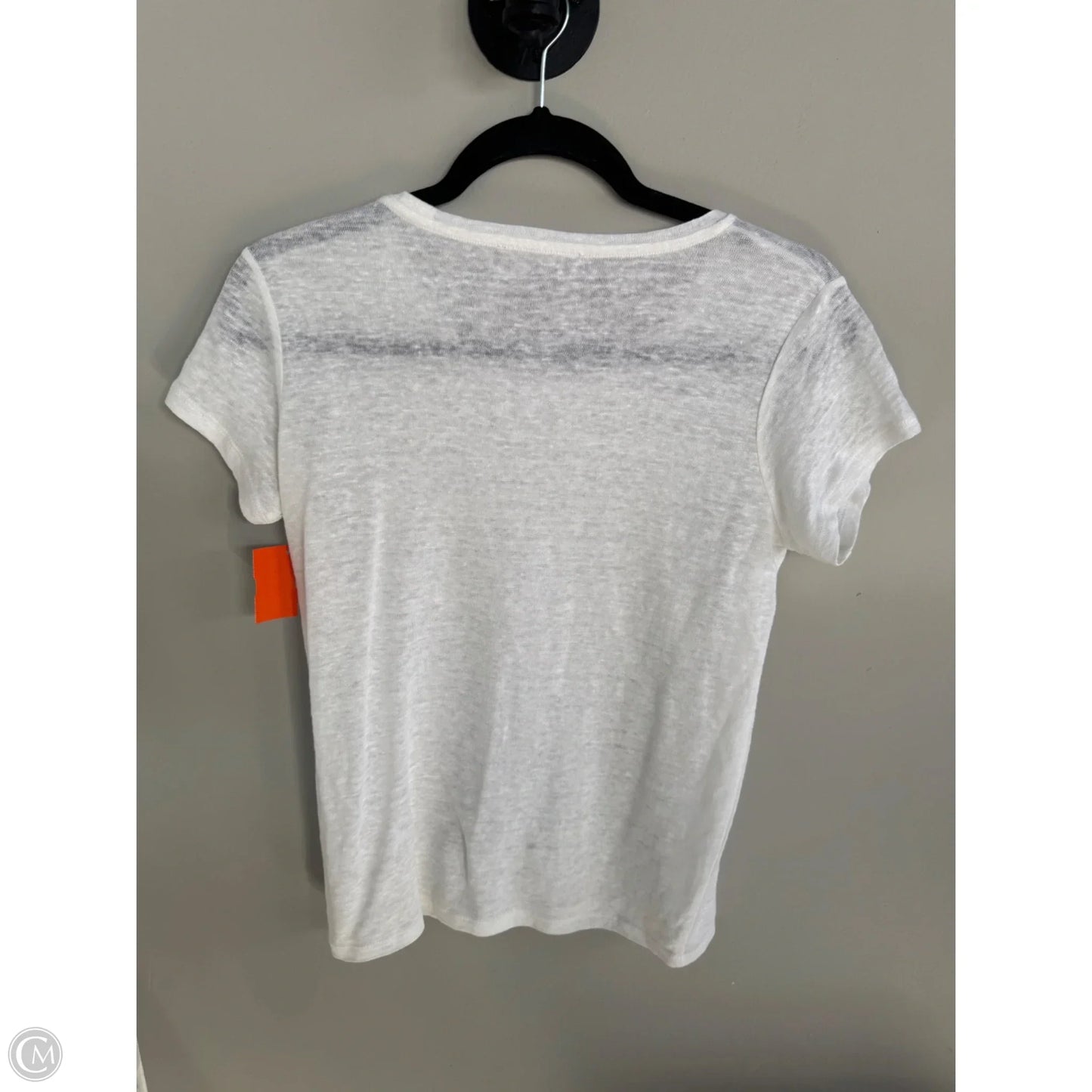 Top Short Sleeve Basic By Everlane In Cream, Size: S