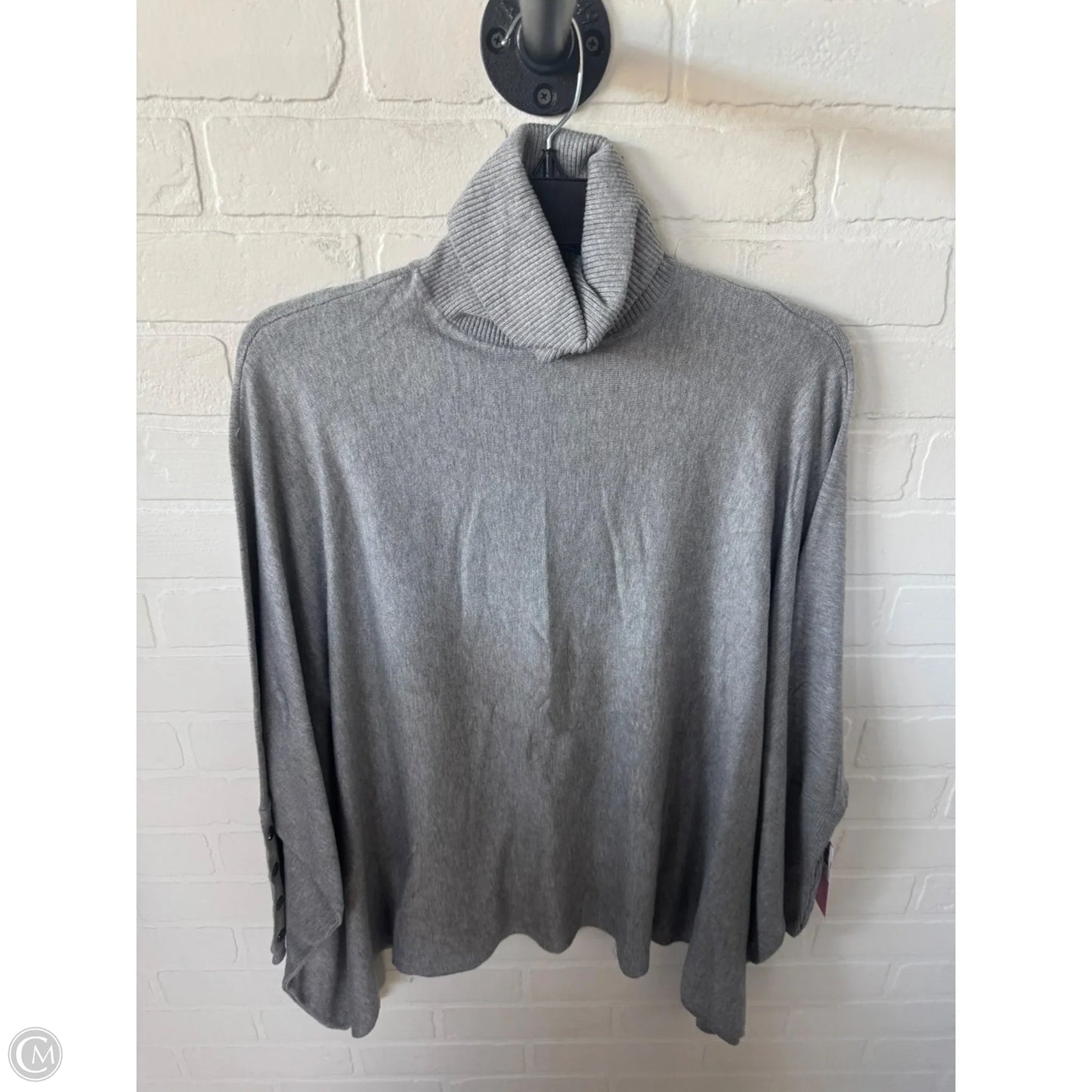 Sweater By Alfani In Grey, Size: M