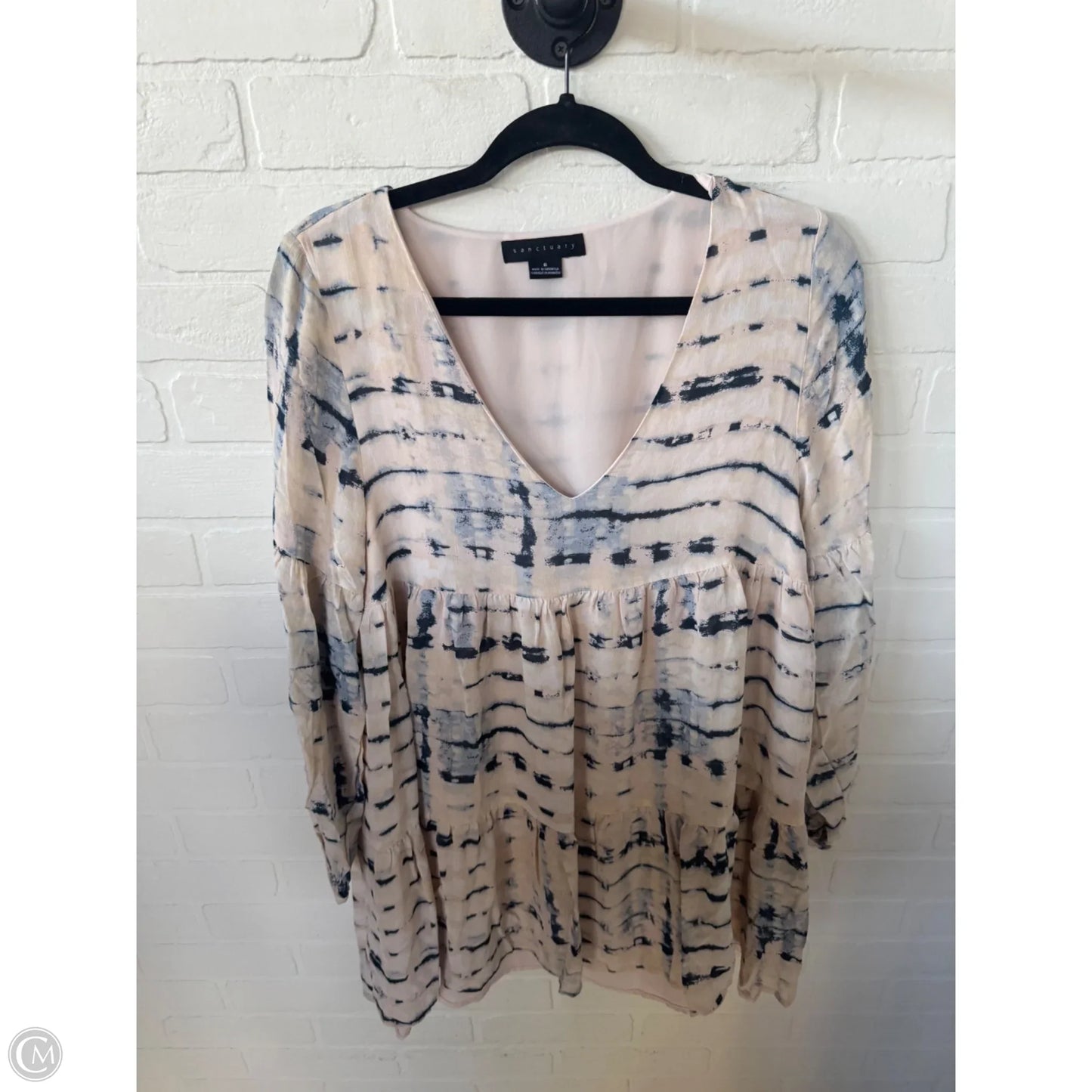 Dress Casual Short By Sanctuary In Blue & Tan, Size: S