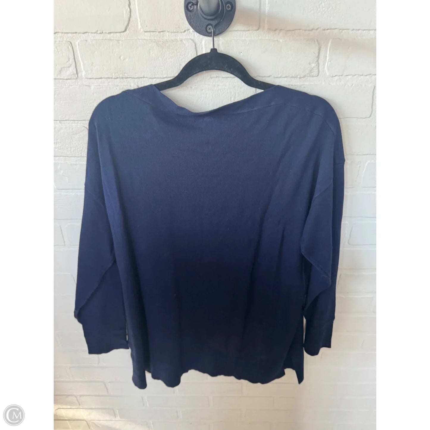 Sweater By Roz And Ali In Blue, Size: M