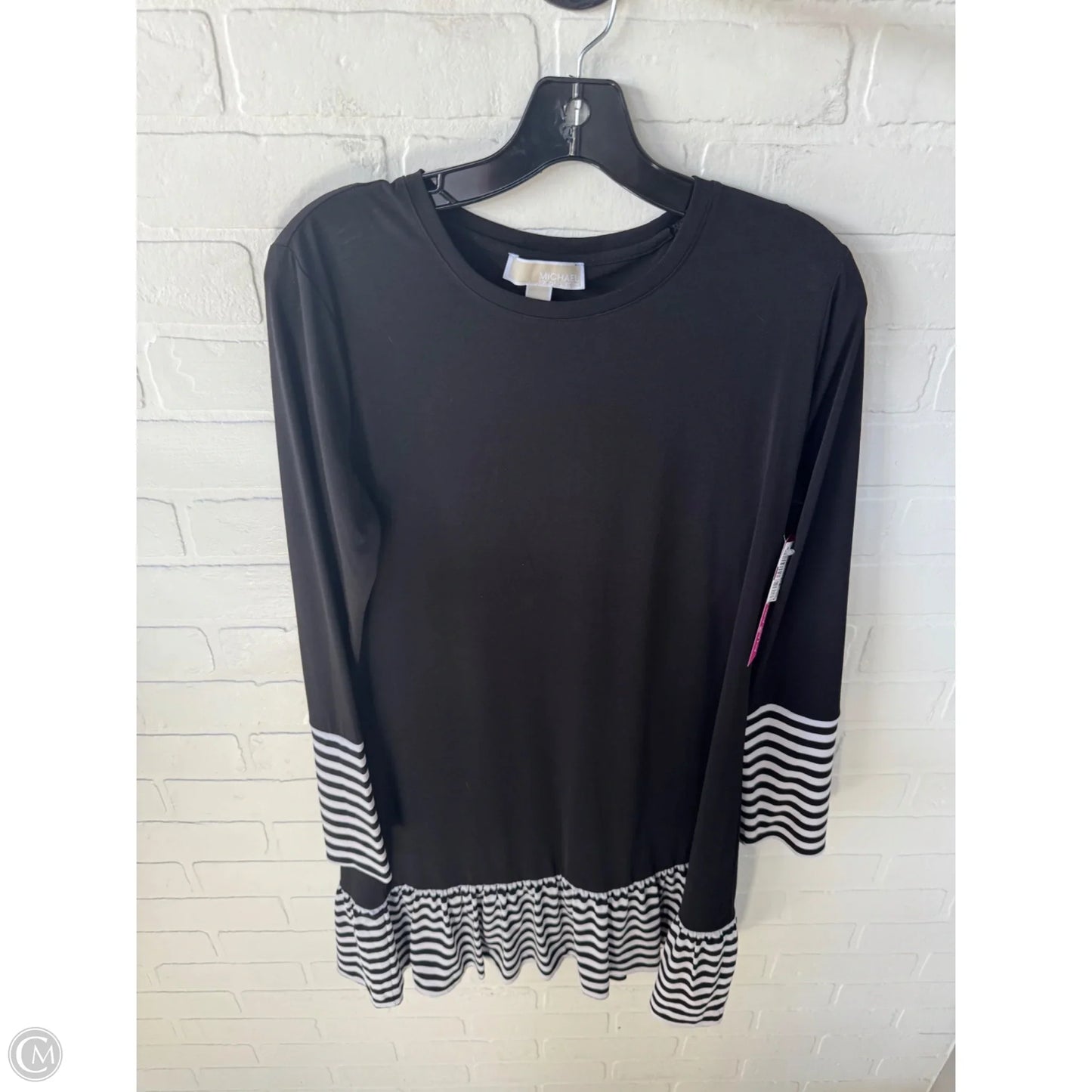 Dress Casual Short By Michael By Michael Kors In Black & White, Size: L