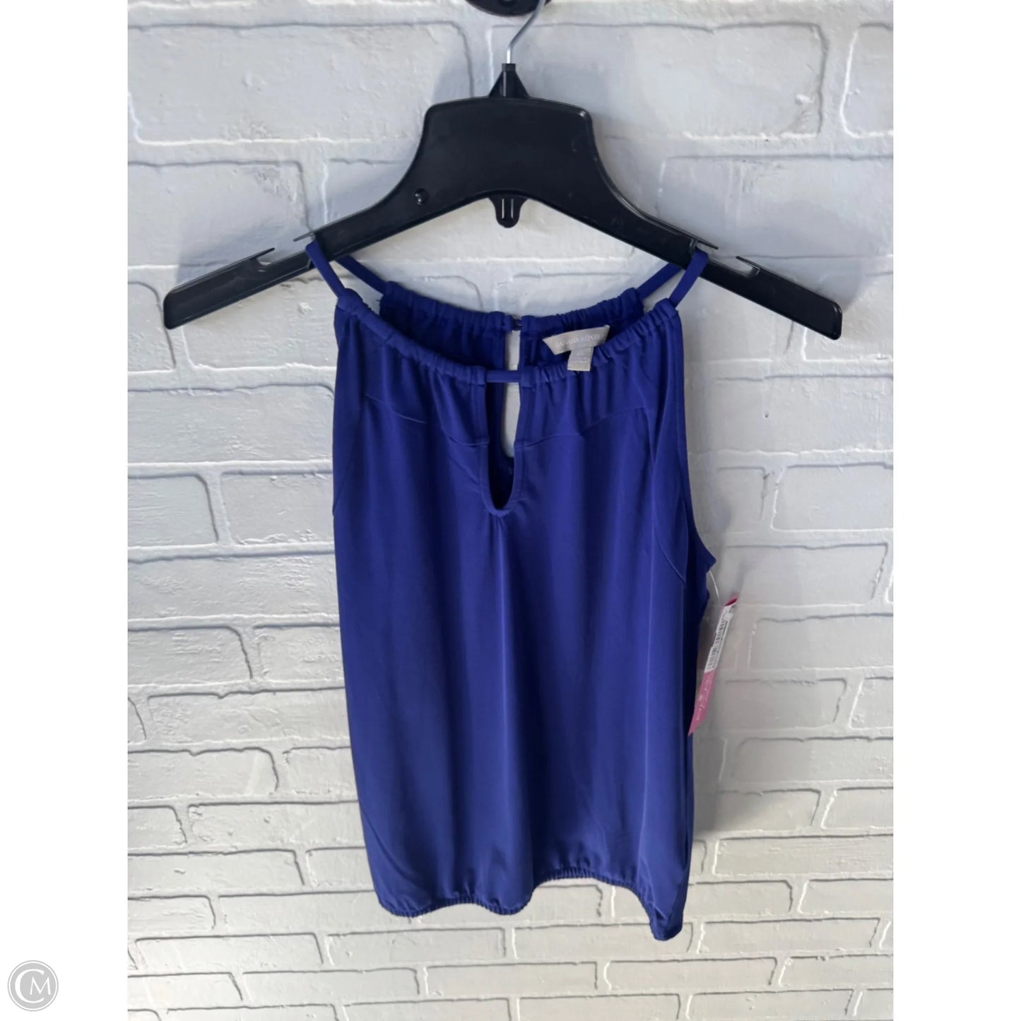 Top Sleeveless By Banana Republic In Blue, Size: Xs
