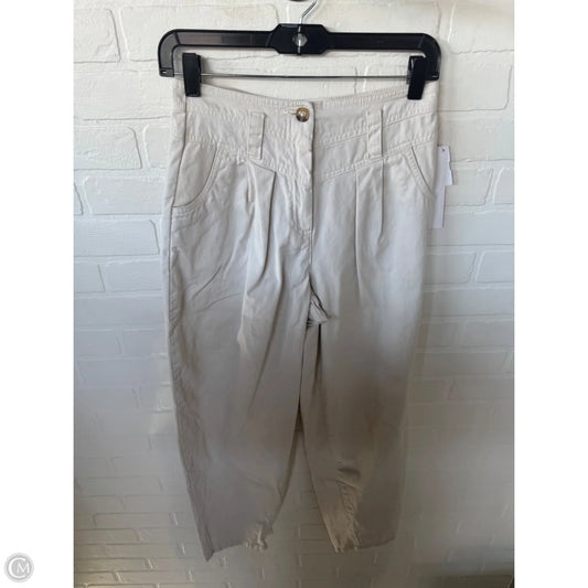 Pants Chinos & Khakis By Top Shop In Tan, Size: 4