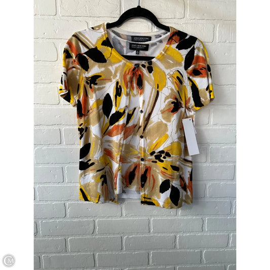 Sweater 2pc By Jones New York In Black & Tan, Size: Sp