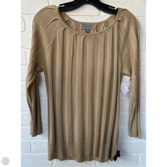 Sweater By Joseph A. In Gold, Size: Lp