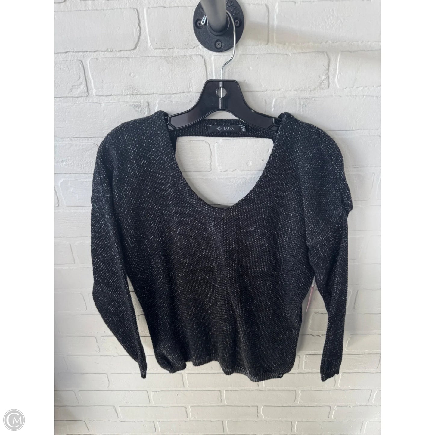 Sweater By Clothes Mentor In Black, Size: Xs