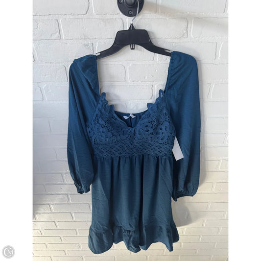Dress Casual Short By Cupshe In Blue, Size: S