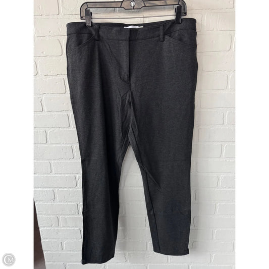 Pants Dress By Calvin Klein In Grey, Size: 14