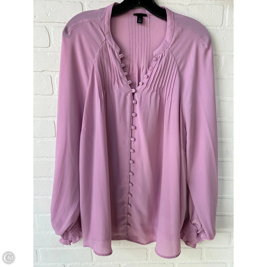 Top Long Sleeve By Torrid In Pink, Size: 1x