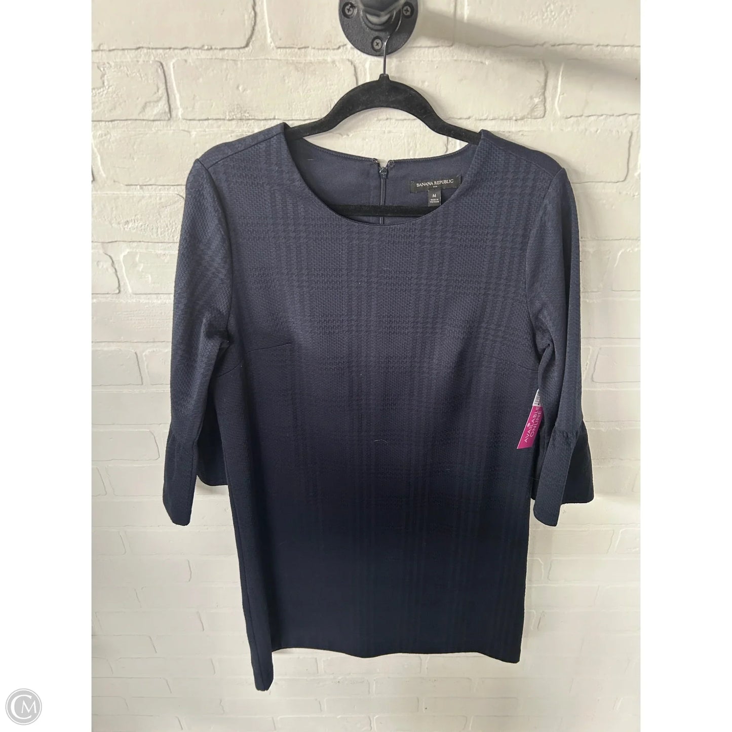Dress Work By Banana Republic In Blue, Size: M