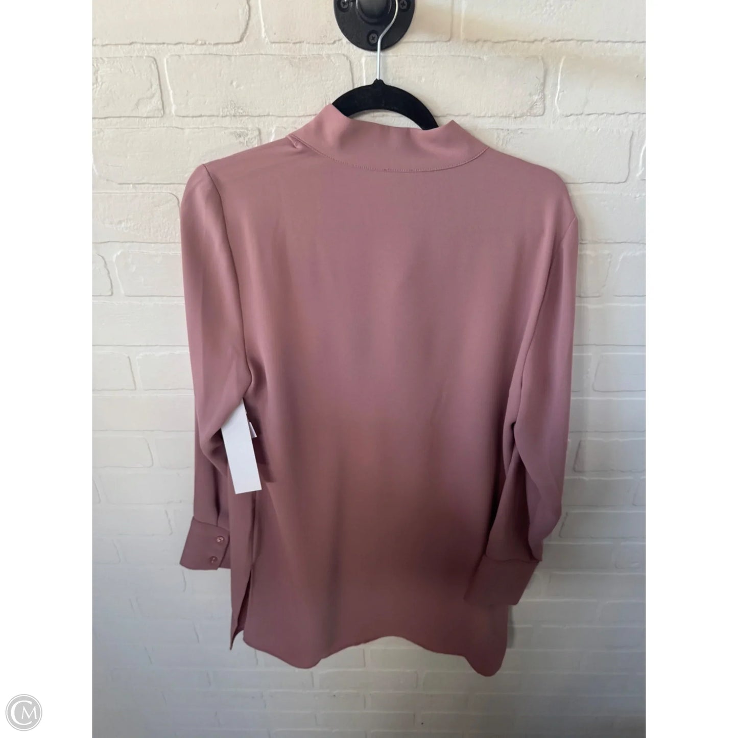Tunic Long Sleeve By Chicos In Pink, Size: M