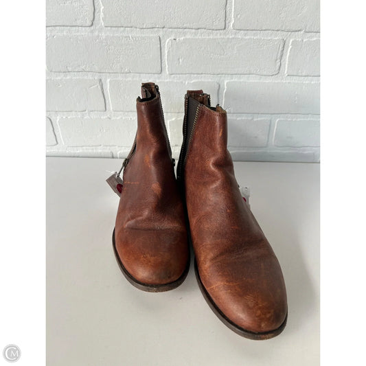 Boots Designer By Frye In Brown, Size: 8.5