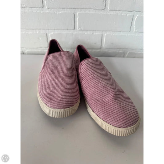 Shoes Sneakers By Toms In Pink, Size: 9.5