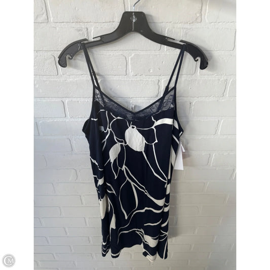 Nightgown By Soma In Blue & White, Size: L