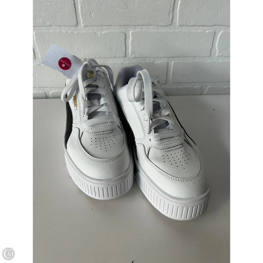 Shoes Sneakers By Puma In Black & White, Size: 8