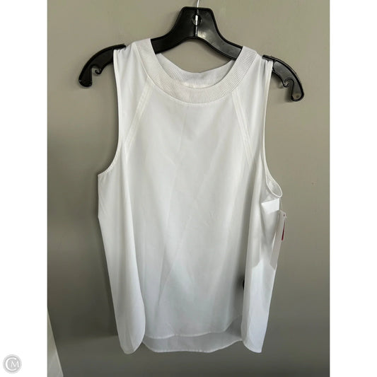 Athletic Tank Top By Athleta In White, Size: M