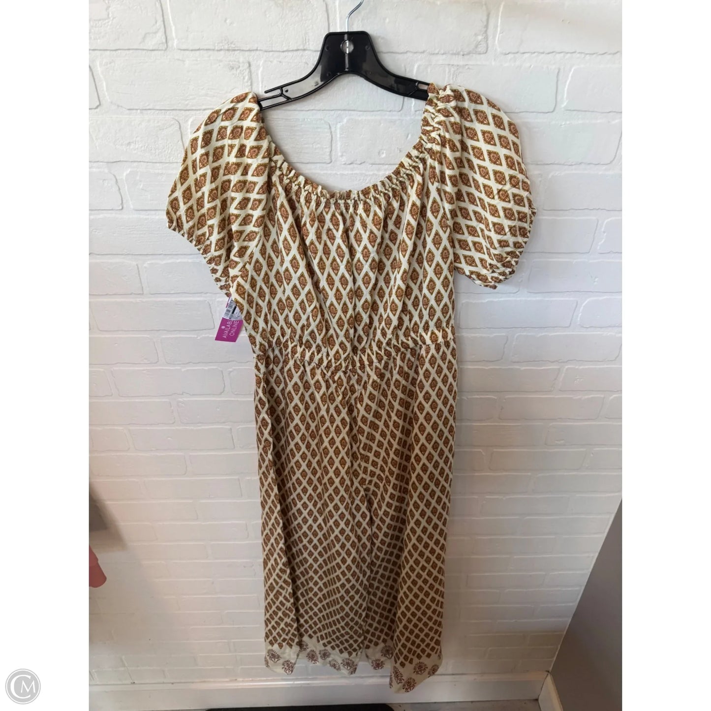 Jumpsuit By Cupshe In Brown & Tan, Size: Xl