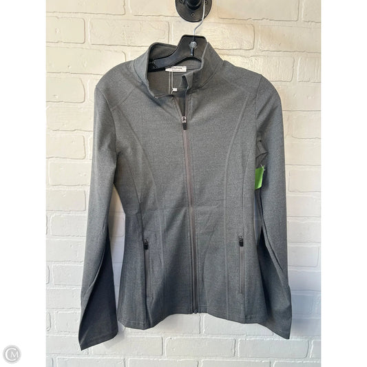 Athletic Jacket By Clothes Mentor In Grey, Size: S