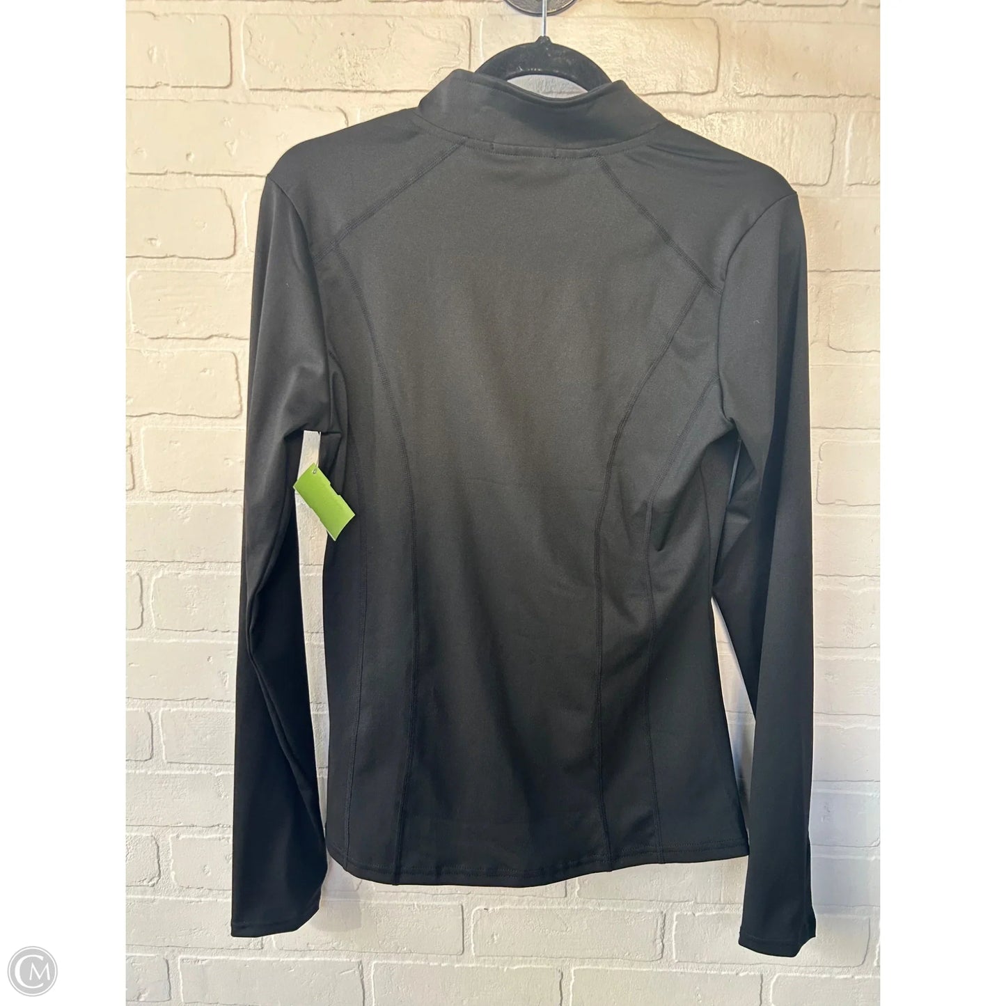 Athletic Jacket By Clothes Mentor In Black, Size: M