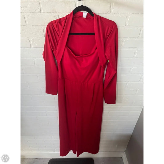 Jumpsuit By Halara In Red, Size: L