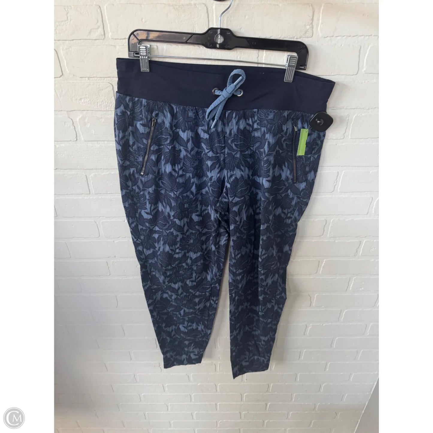 Athletic Pants By Athleta In Blue, Size: 14