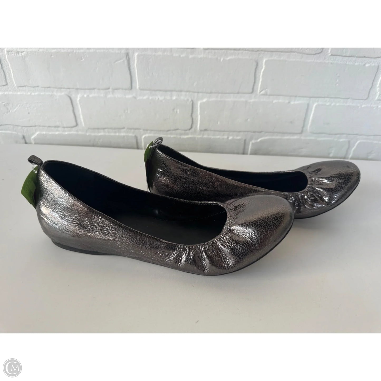 Shoes Flats By Audrey Brooke In Silver, Size: 9