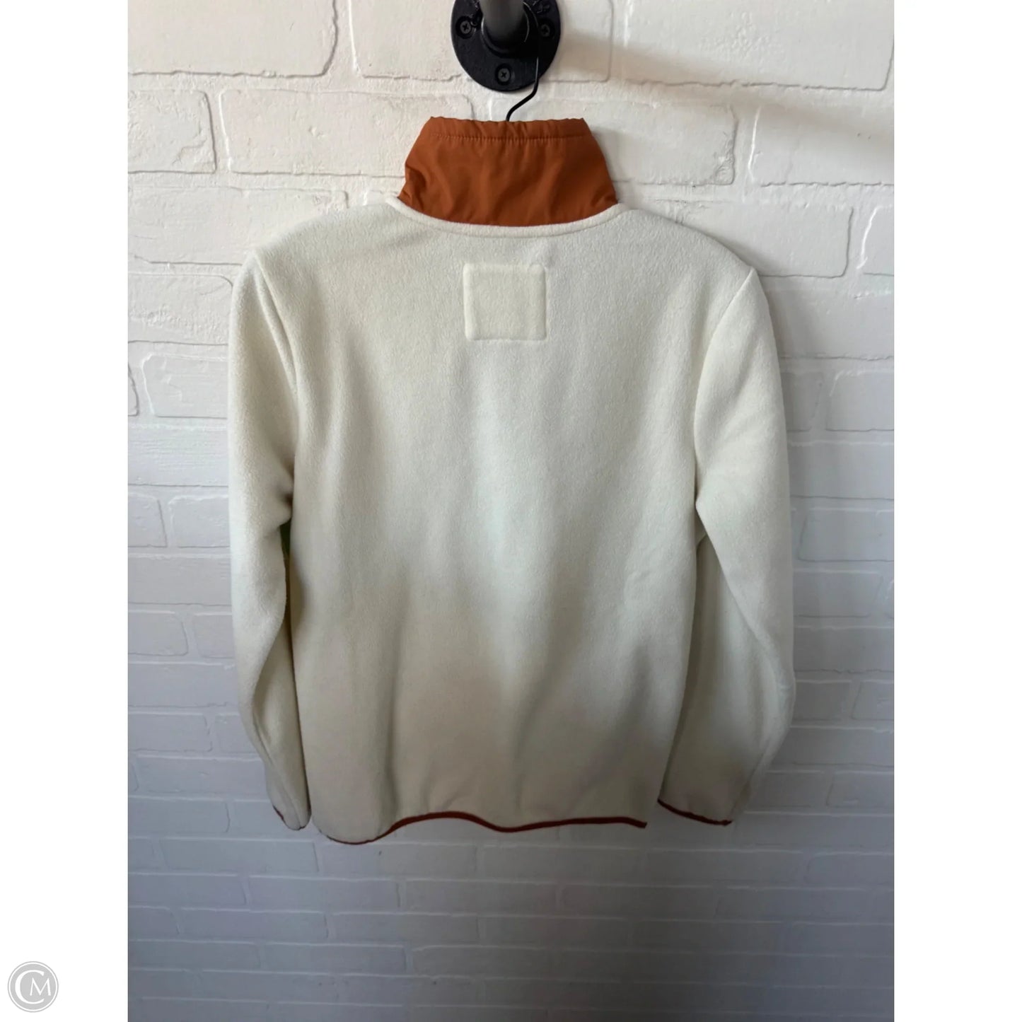 Jacket Fleece By Billabong In Cream & Tan, Size: S