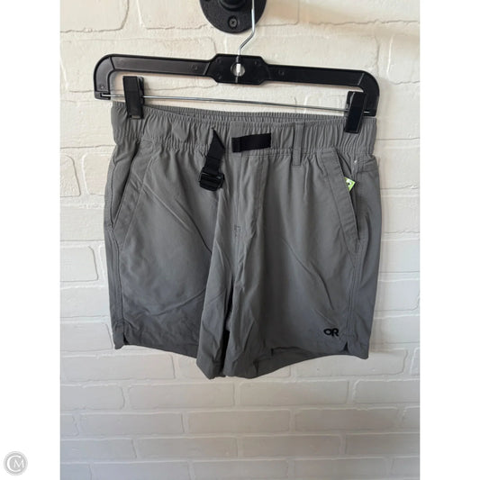 Athletic Shorts By Outdoor Voices In Grey, Size: 0