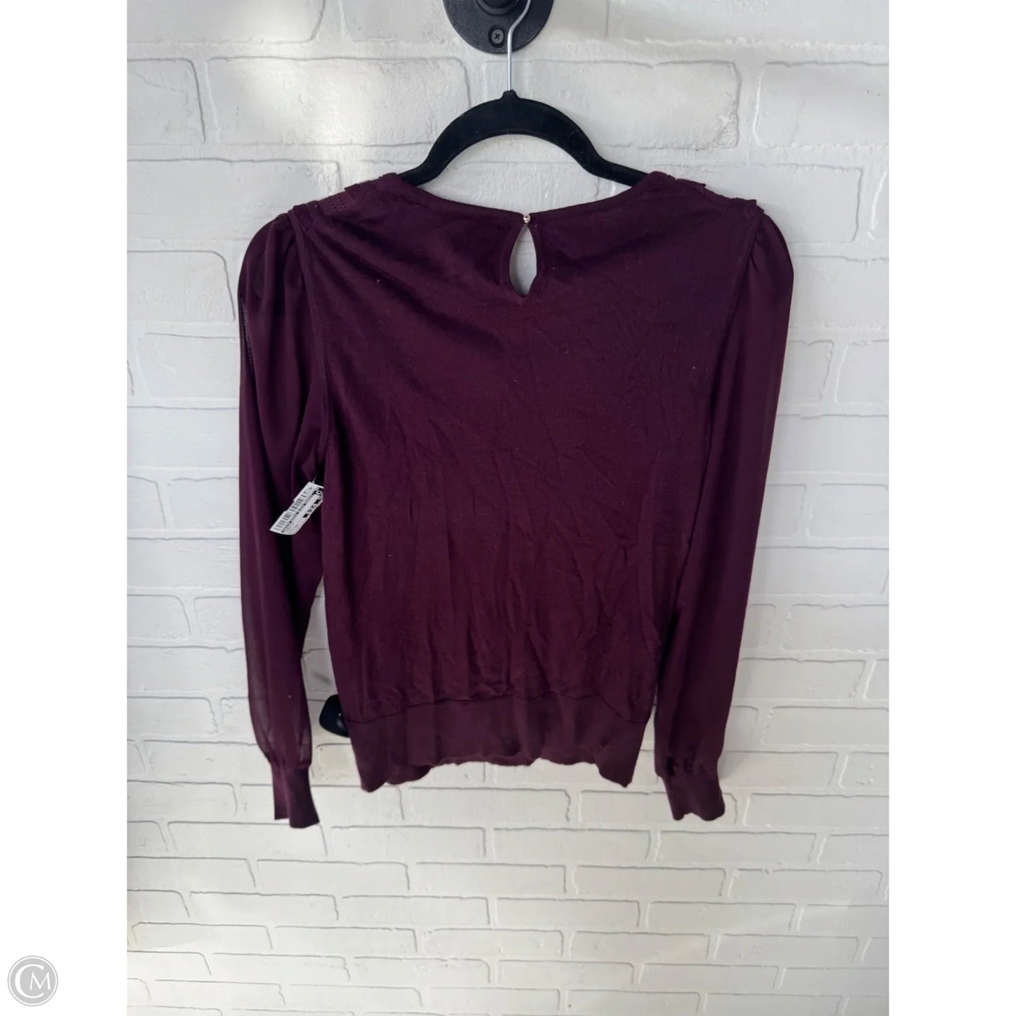Sweater By White House Black Market In Purple, Size: Xs