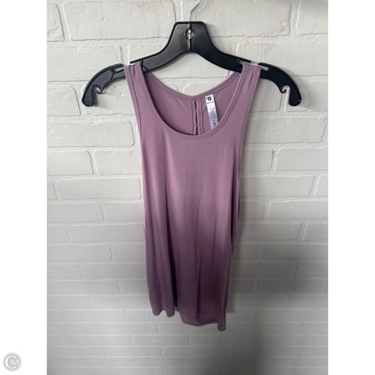 Athletic Tank Top By 90 Degrees By Reflex In Purple, Size: S
