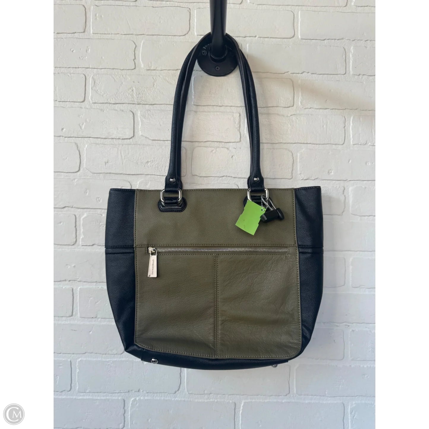 Handbag By Tianello, Size: Medium