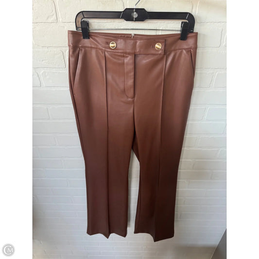 Pants Dress By Loft In Brown & Gold, Size: 6