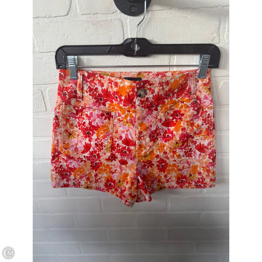 Shorts By Maeve In Orange & Pink, Size: 2