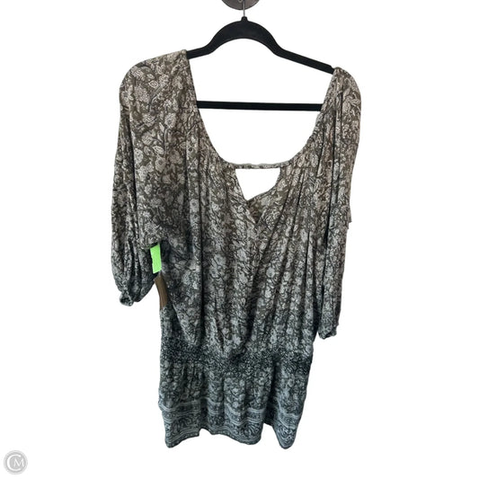 Dress Casual Short By Denim & Supply By Ralph Lauren In Brown, Size: Xl