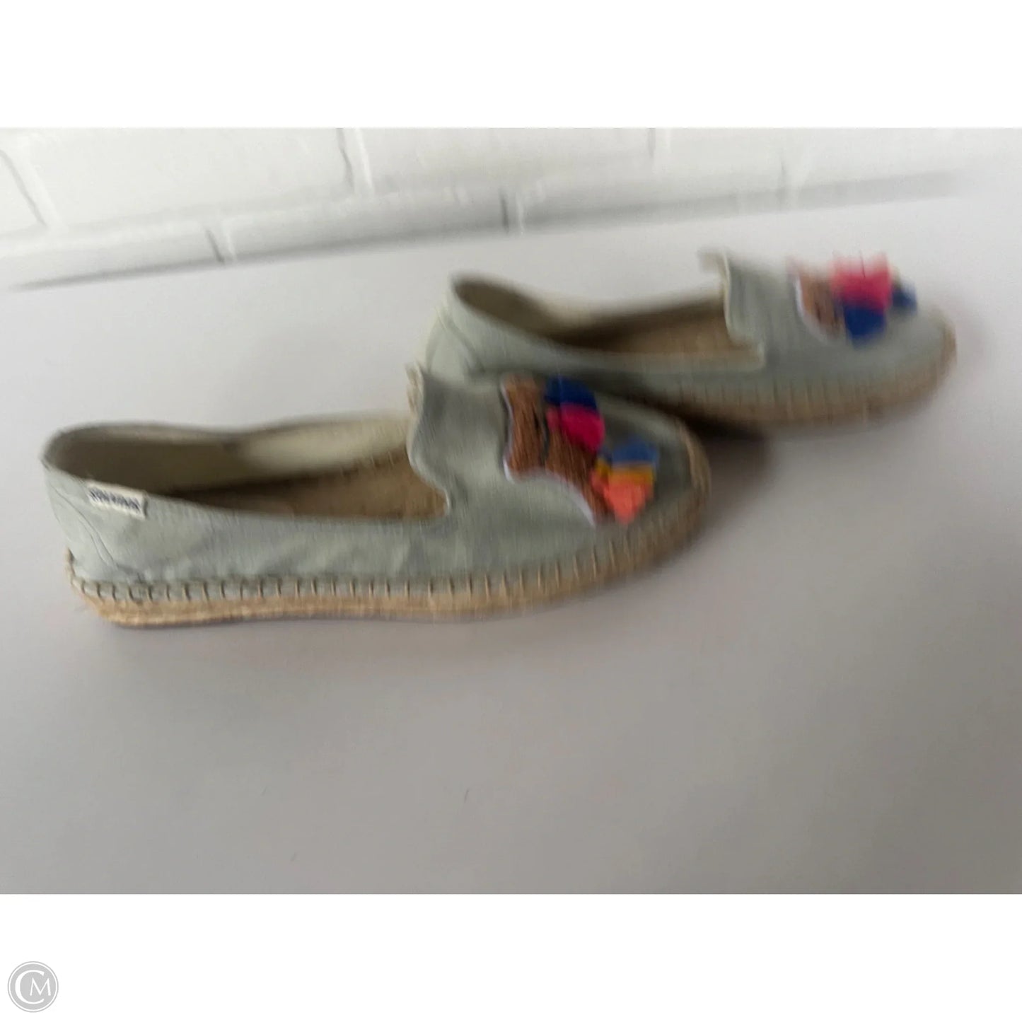 Shoes Flats By Soludos In Grey, Size: 7.5