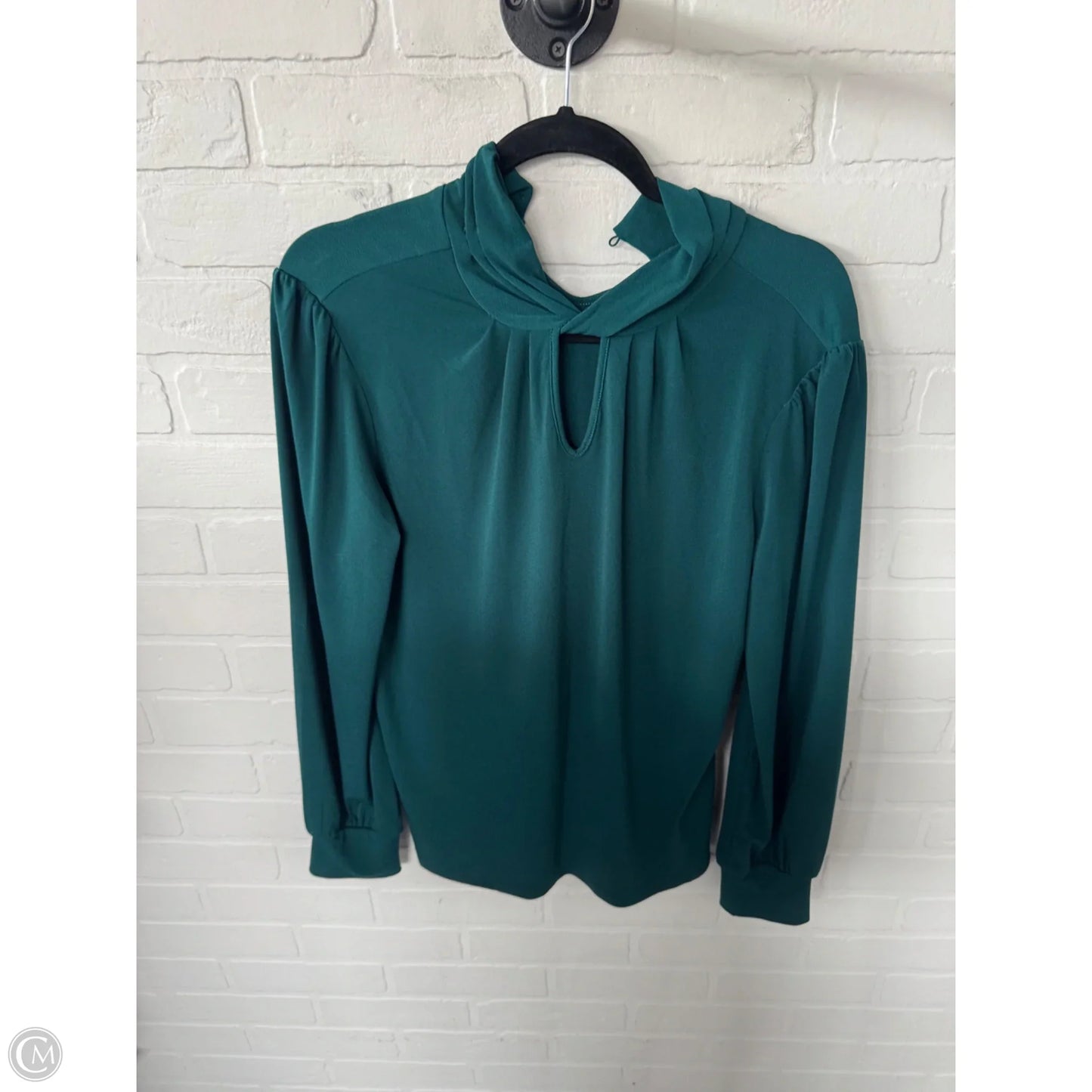 Top Long Sleeve By Adrianna Papell In Green, Size: M