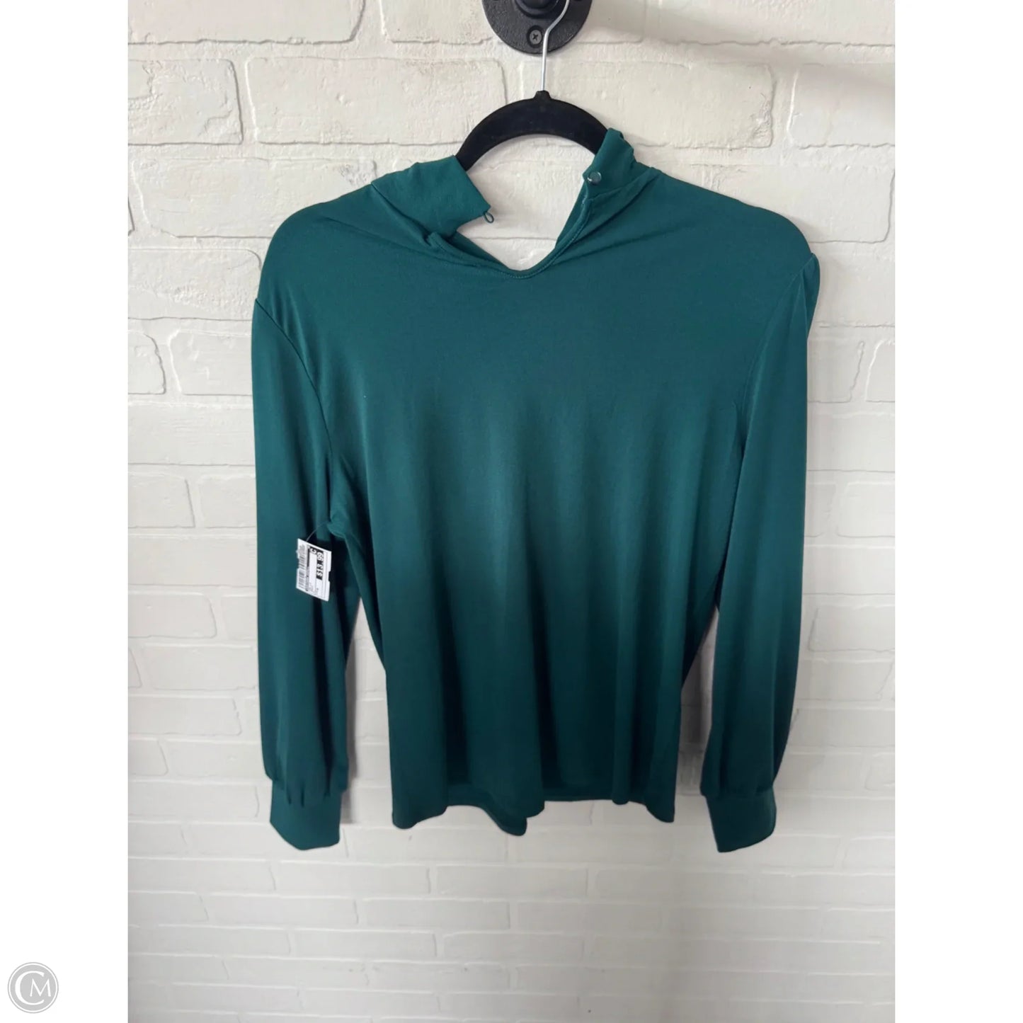 Top Long Sleeve By Adrianna Papell In Green, Size: M