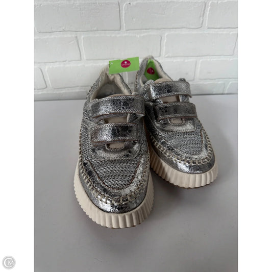 Shoes Sneakers By Dolce Vita In Silver, Size: 10