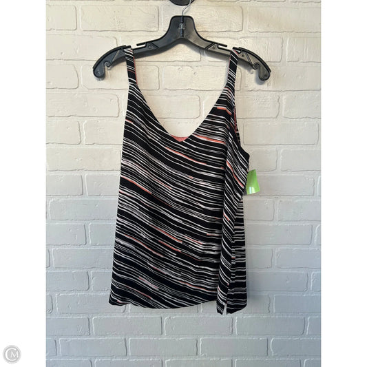 Top Sleeveless By White House Black Market In Black & Pink, Size: M